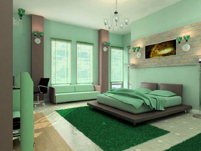 Yatak-Odasında-Yeşil