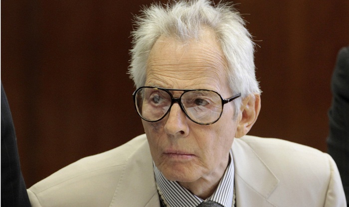 Robert Durst appeared in court today on chages that he violated an order of protection prohibiting him to enter properties owned by other Durst family members.